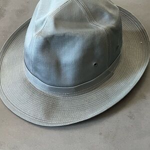 Bundle vintage 1970s canvas Safari, Indiana Jones, hiking hats, size medium